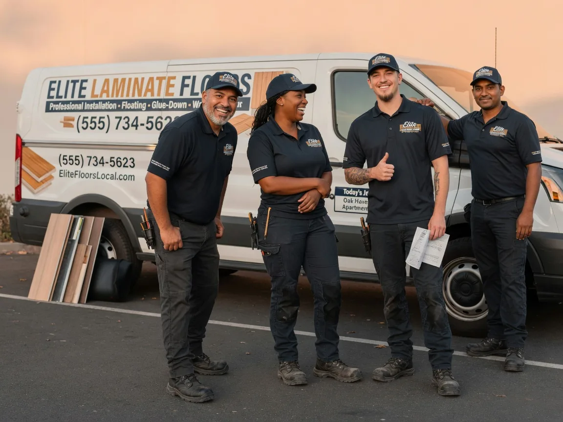 Laminate flooring installation company in Pisek, ND